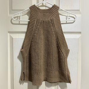 Wilfred Aritzia Sweater CamelTank Top in Size Small